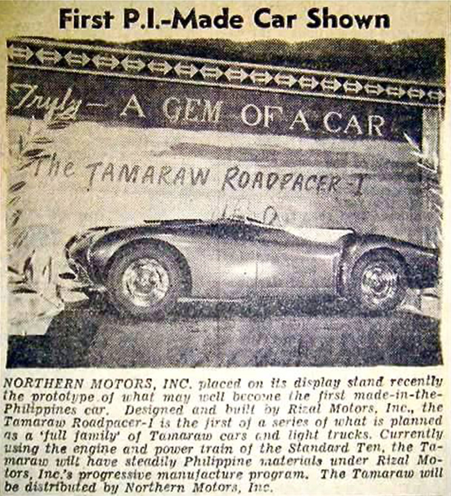 Tamaraw News Clipping