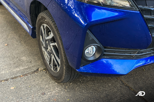 toyota avanza road test fog lights exterior