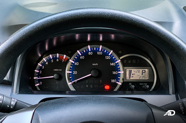 toyota avanza road test instrument cluster interior philippines