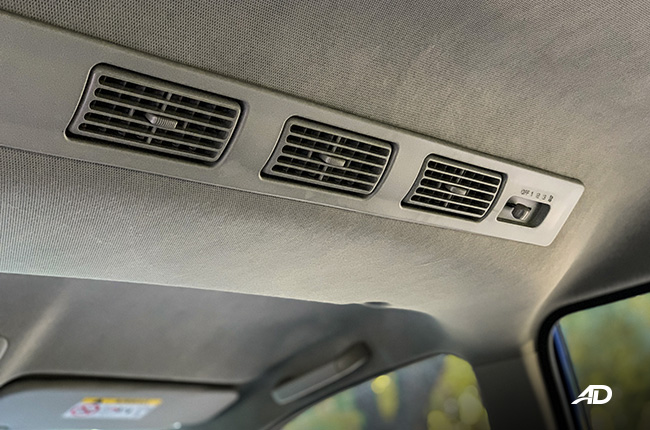 toyota avanza road test rear aircon interior philippines