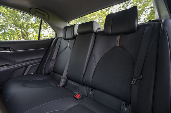 Toyota Camry HEV rear seats