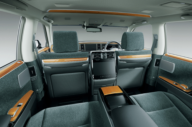 Toyota Century Back Seat