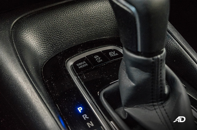 toyota corolla altis hybrid review road test drive modes interior