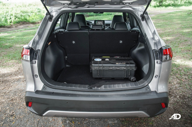 Toyota Corolla Cross Hybrid cargo space