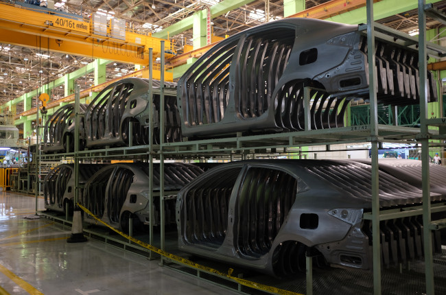 Toyota Factory - Storage Area 