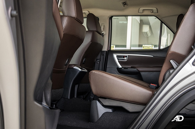 Toyota Fortuner 2.8 V 4x4 Diesel Middle Row Legroom