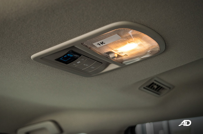 Toyota Fortuner 2.8 V 4x4 Diesel Rear Airconditioning Controls