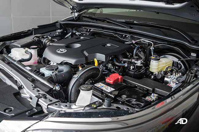 Toyota Fortuner Philippines 4x4 V 2.8L exterior diesel engine