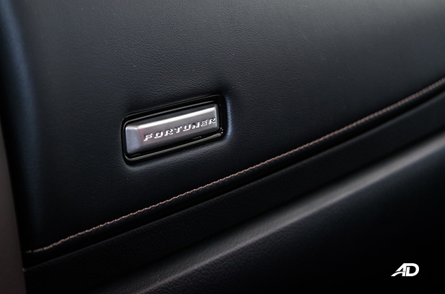 Toyota Fortuner Philippines 4x4 V 2.8L interior passenger storage latch 