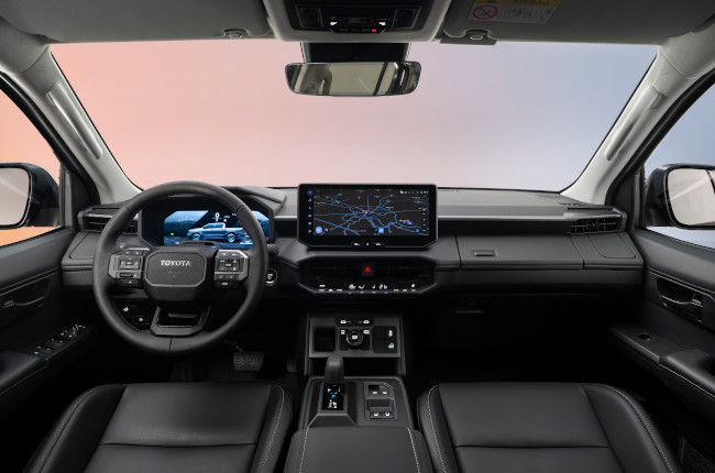 Toyota Hilux BEV Dashboard