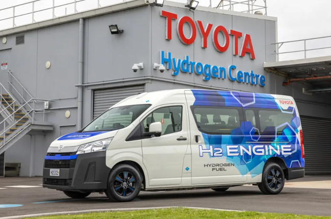Toyota Hydrogen Hiace Australian Test