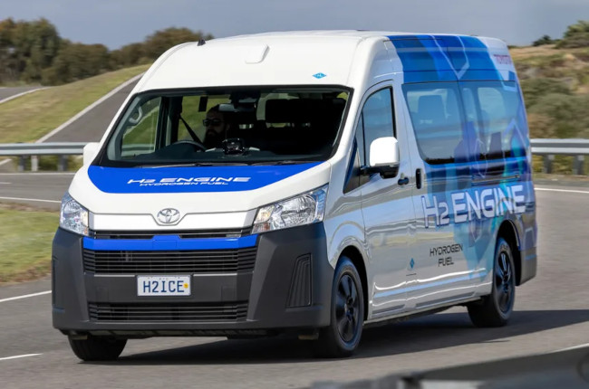 Toyota Hydrogen Hiace Australian Test