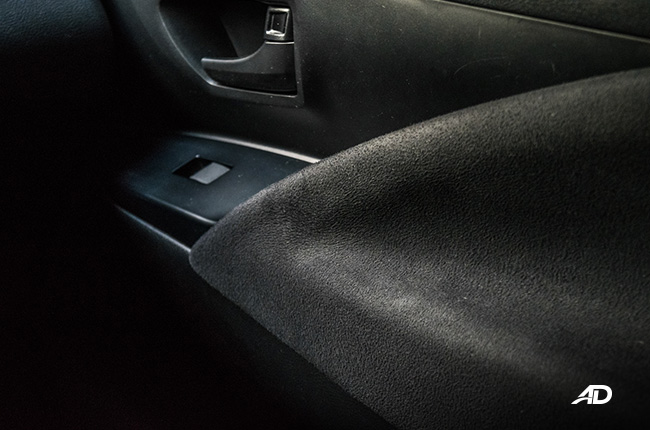 toyota innova e review road test door card interior