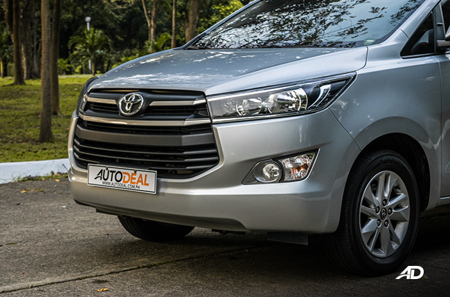 toyota innova e review road test fascia exterior philippines