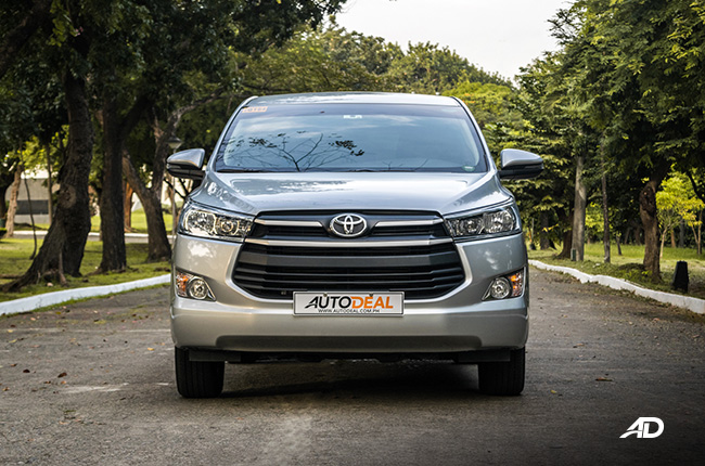toyota innova e review road test front quarter exterior