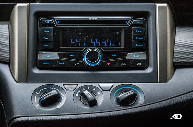 toyota innova e review road test infotainment interior