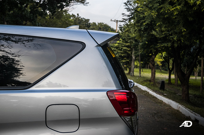 toyota innova e review road test side rear exterior