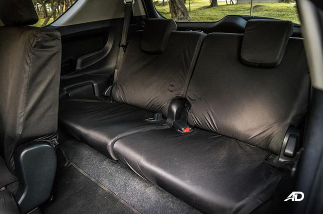 toyota innova e review road test third row legroom interior