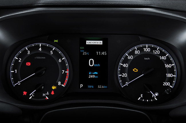 Toyota Innova G Indonesia Gauge Cluster
