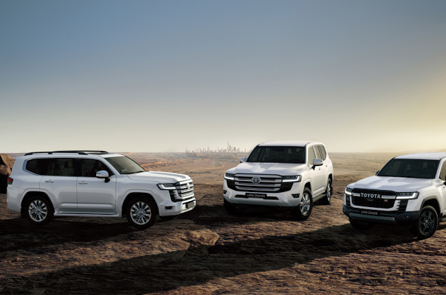 Toyota Land Cruiser 300 lineup 