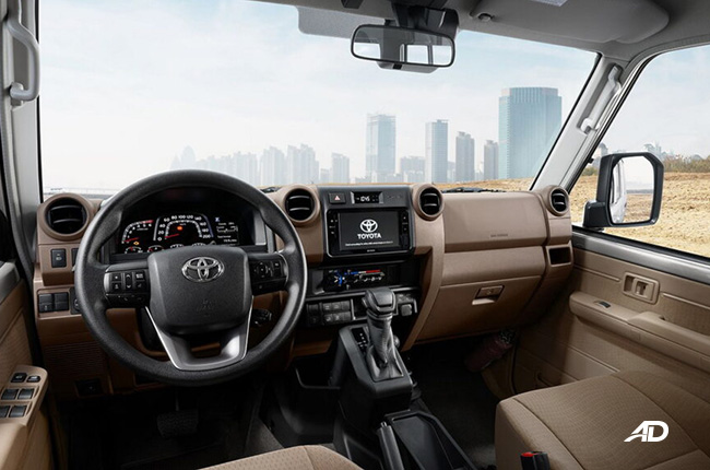 Toyota Land Cruiser 70 Series 3-Door Interior