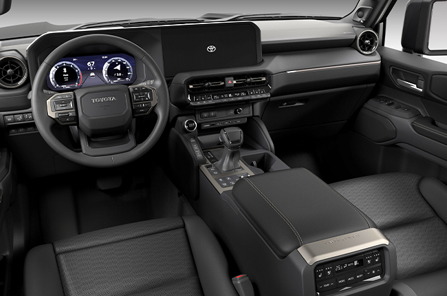 Toyota LC250 interior