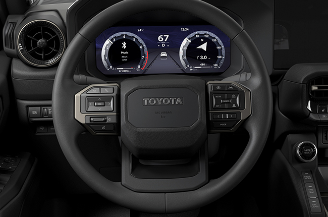 Toyota LC250 interior