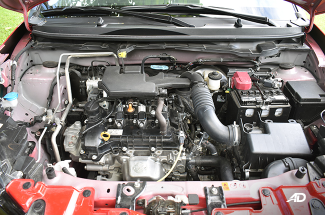 Toyota Raize engine bay