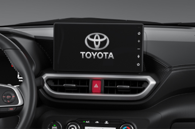 Toyota Raize infotainment