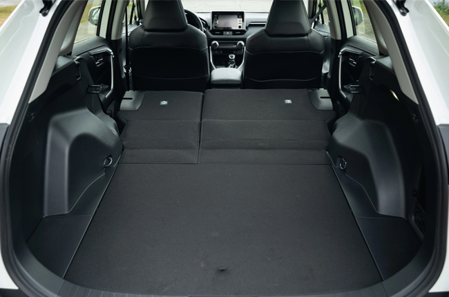 Toyota RAV4 Cargo space