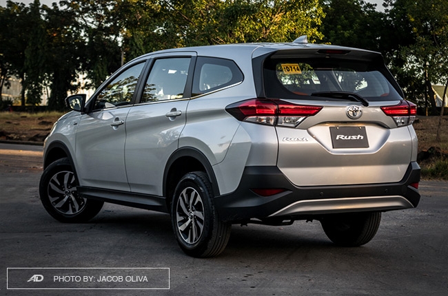 Toyota Rush 1.5 E AT Exterior Review Rear