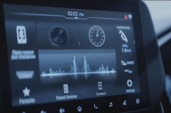 Toyota Urban Cruiser Hyryder infotainment system