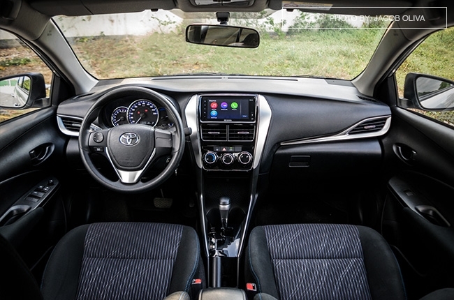Toyota Vios 1.3 XE Interior Front Cabin