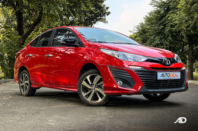 toyota vios 1.5 G prime road test review front quarter exterior philippines