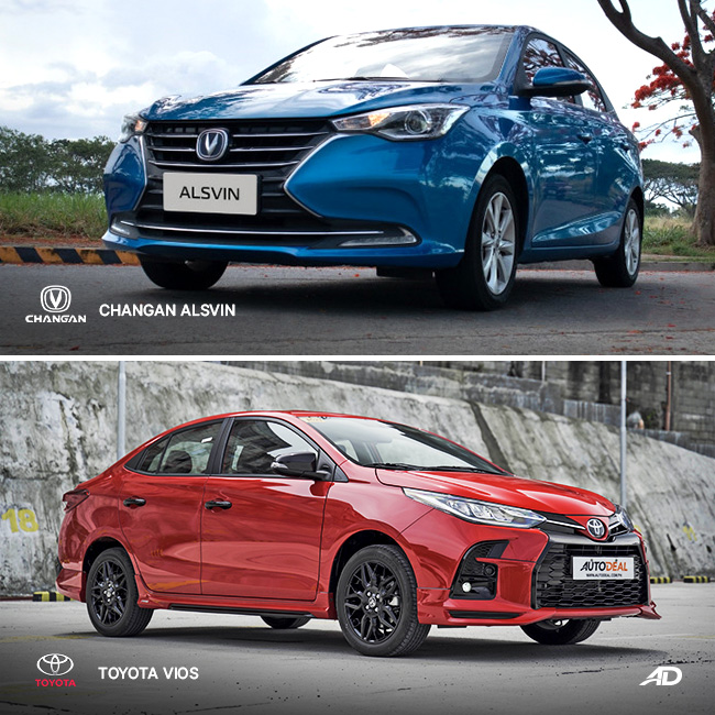 Head to Head: Toyota Vios vs Changan Alsvin | Autodeal