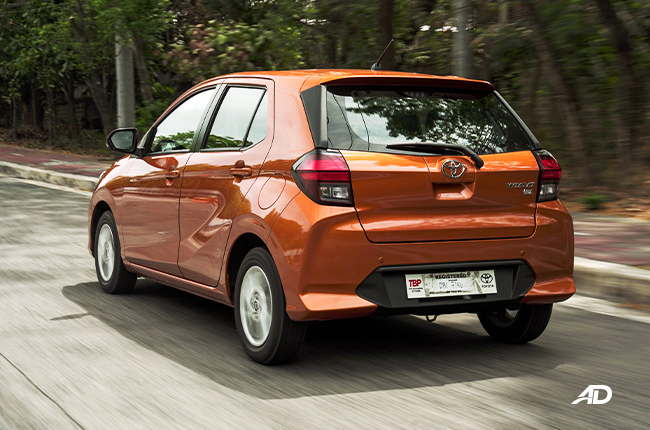 Toyota Wigo G CVT Rear