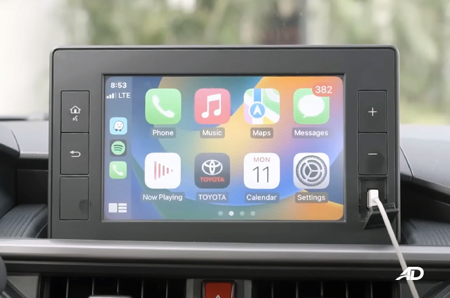 Toyota Wigo infotainment