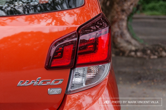 Toyota Wigo Rear Taillights