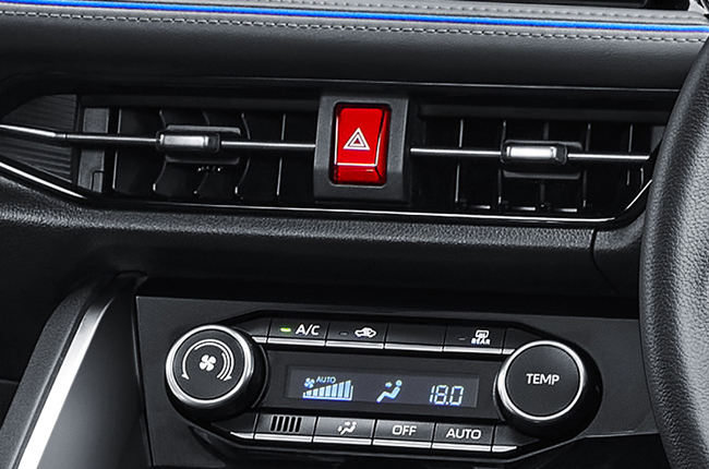 Toyota Yaris Cross HVAC