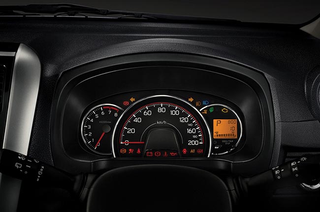 Toyta wigo interior gauge cluster 2020