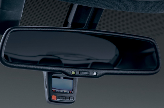 Updated Toyota C-HR rear view mirror