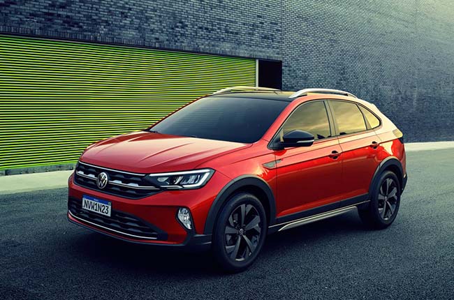 Volkswagen Nivus red front