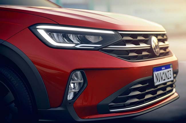 Volkswagen Nivus side front face