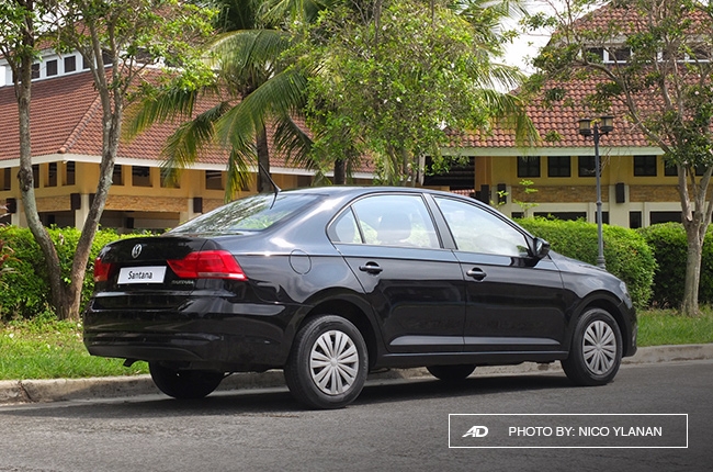 Volkswagen Santana Exterior Rear Quarter