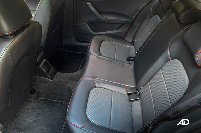 volkswagen santana gts wagon road test review rear cabin interior philippines