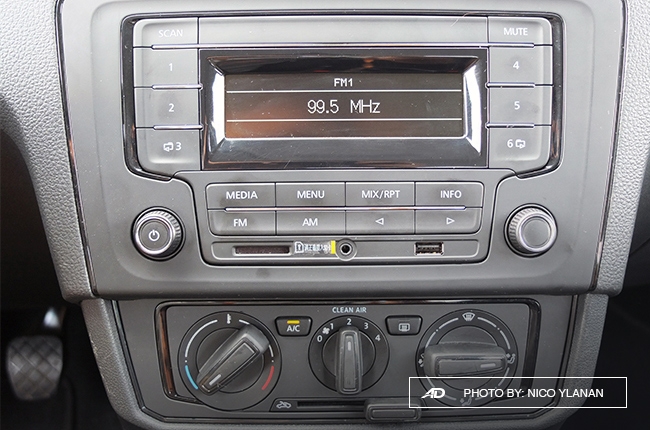 Volkswagen Santana Infotainment system