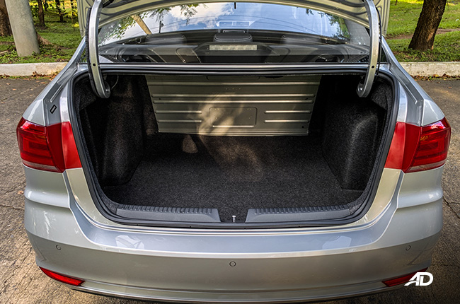volkswagen santana road test review trunk cargo interior philippines
