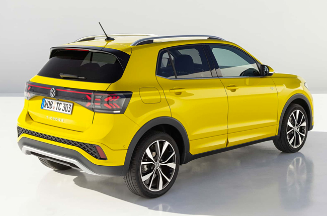 Volkswagen T-Cross facelift Rear