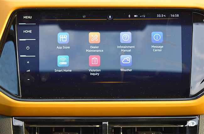 Volkswagen T-Cross Infotainment System 
