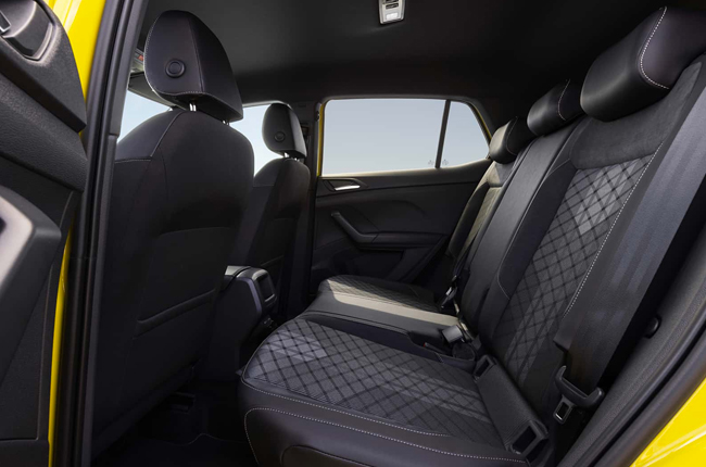 Volkswagen T-Cross Interior Rear Seats